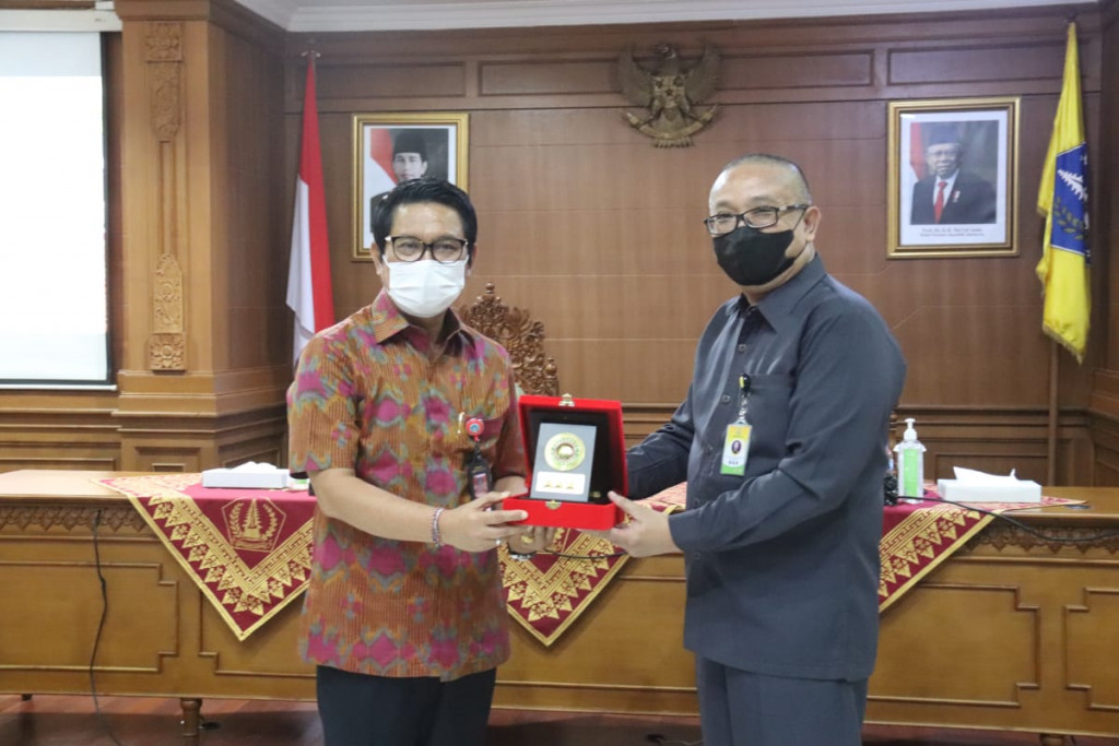 Sekda Badung Terima Studi Lapangan Diklatpim Administrator Kejaksaan RI